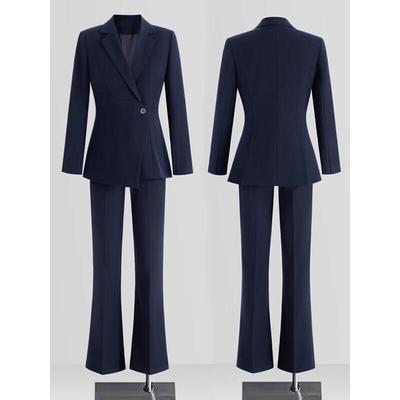 Colección de Trajes Profesionales Azul Marino para Mujer