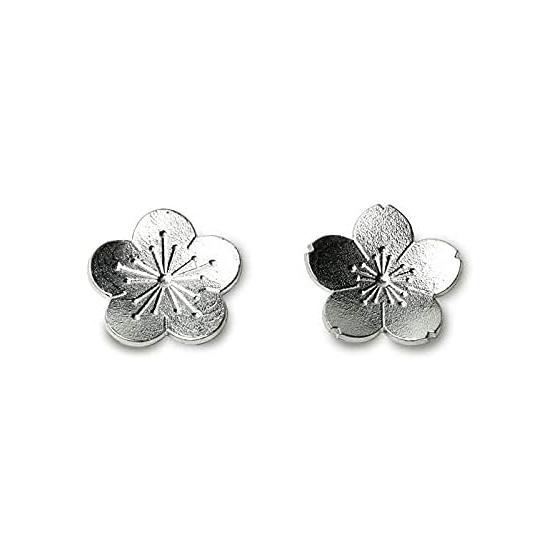Nousaku "Honno Kimochi" Gift Set (Chopstick Rests - "Hanabana" Plum & Cherry Blossom, Set of 2) 100% Tin. Adorable Flower-shaped Chopstick Rests In a