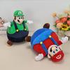 Cartoon Character Mario Game Plush Doll Ball Mario Big Belly Fat Luigi Sumo Doll
