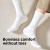 Antibacterial Socks - Men's Thick Woolen Circular-shaped Warm and Elastic Mid-calf Socks Without Bones