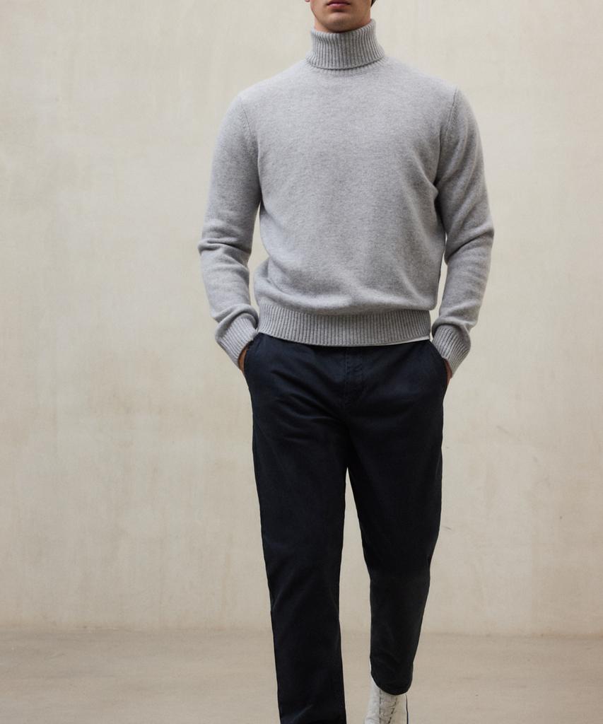 Ekoalpeu Men'S Light Grey Brun Sweater