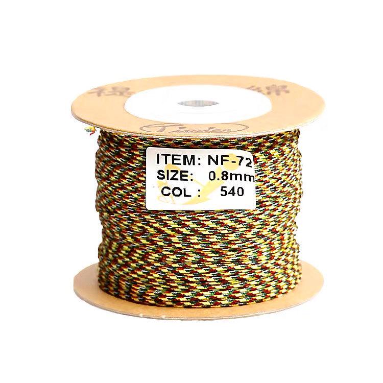 Five-Color Bracelet Weaving Rope: Vajra Jade Thread for Wenwan, Buddhist Beads, Star Moon Bodhi & Beading Strings
