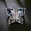Elegant Butterfly Brooch, High-end Women's Exquisite Crystal Butterfly Brooch, Niche Design Sense Brooch