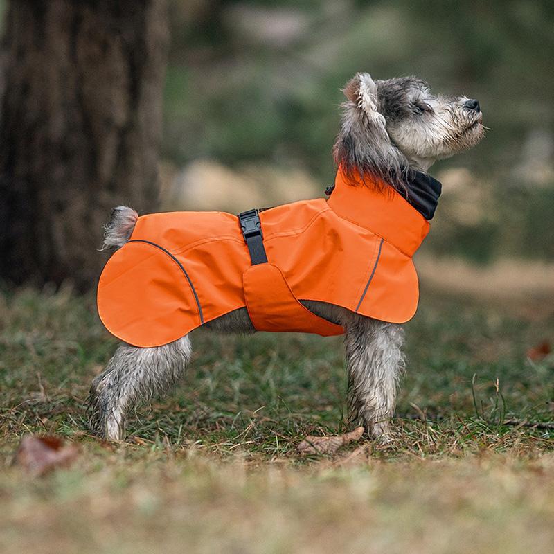 Pet Dog Waterproof Raincoat Outdoor Small Medium Size Dog Universal Teddy Bichon Puppy Clothes Pet Apparel Casual Raincoat