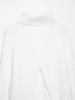 European & American Fashion Casual High Neck Slit Loose Knitwear