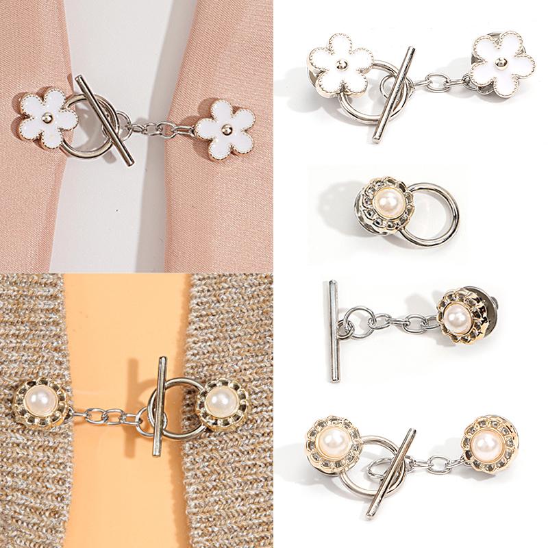 Dámské brože s utahovacím pasem s pevným připojením na límec