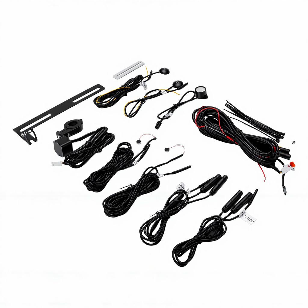 Blind Spot Monitoring System BSD Millimeter Wave Lane Changing Warning BSD Distance Assistant Universal for Motorcycle