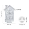 Svícen Snow House Silikonová forma Epoxidová pryskyřice Formy na svíčky Sádrový svícen Forma Domácí dekorace Forma