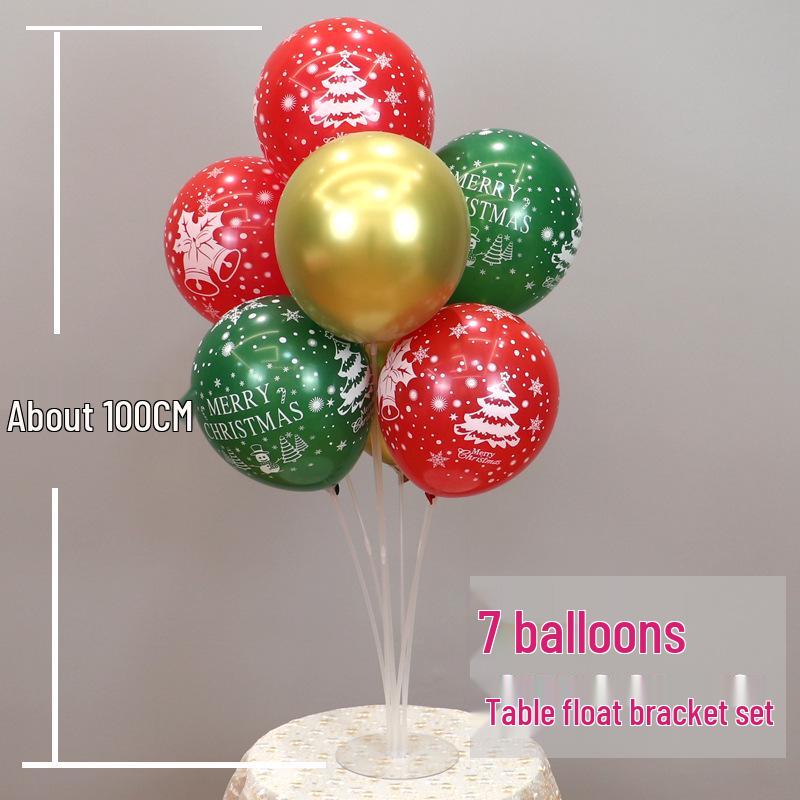 Decorazioni Palloncini di Natale con Paillettes Fiocco di Neve per Eventi