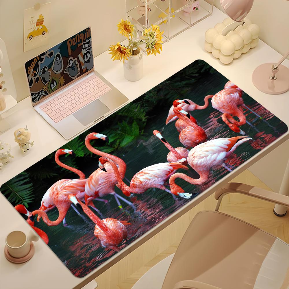 Animal Flamingo Mouse Pad NonSlip Thickened Mousepad Student Gaming Cushion Large Writing Lockedge Office