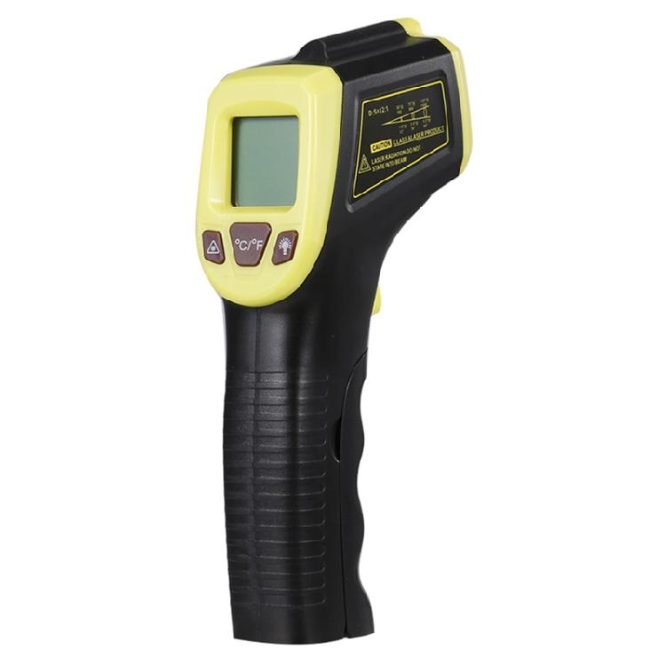 Non-Contact Pyrometer 600℃ /1112℉ IR High Temperature Gun with LCD Display GM320