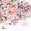 2/3/4 Mm Cream Ab Glass Rice Beads Round Beads Loose Beads Diy Bracelet Necklace Beaded Material Jewelry Accessories
