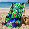 Custom Name Space Alien Un-speakable Beach Towel Microfiber Beach Towel, Lightweight and Quick-Dry, for Summer Travel, Swimming Pool Gift