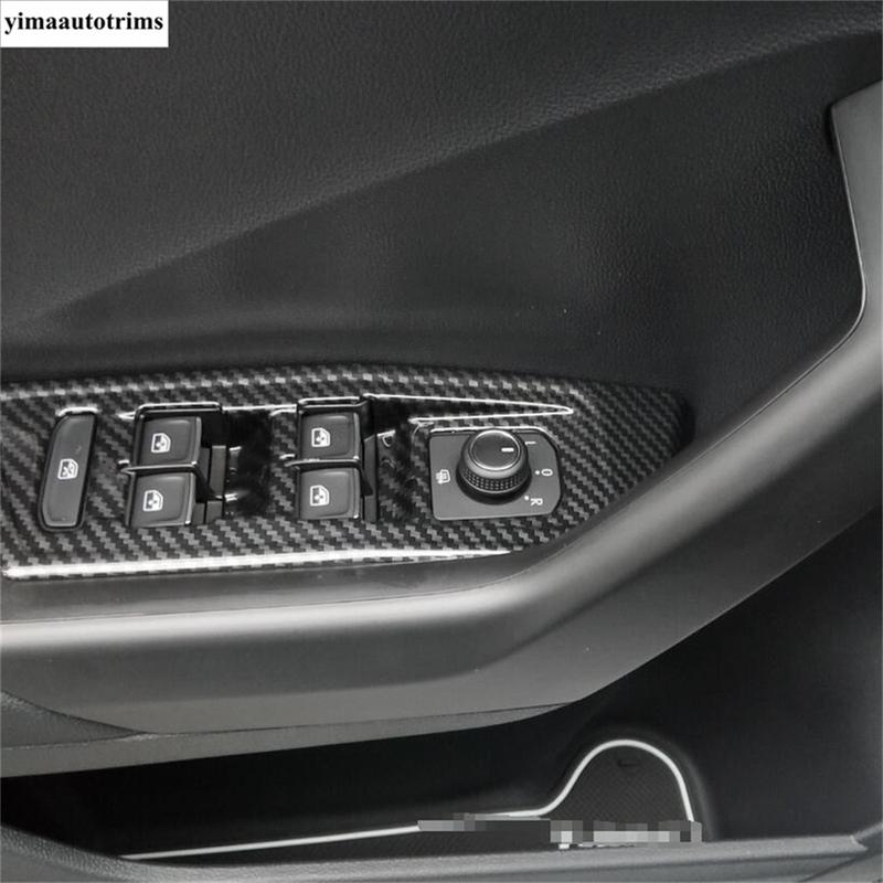 Window Lift Panel / Rear Tail Button / Center Control AC Air Panel Cover Trim Accessories For Volkswagen T-Roc T Roc 2018 - 2025