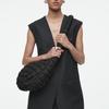 COS Quilted Texture Polyester Cloud Bag Shoulder Crossbody Bag Regular Women bags Black 1213736001