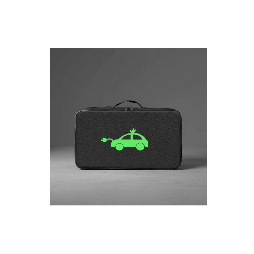Electric Charging Cord Bag Retardant Electric Vehicle Charger Case Car Charger Cord Storage Bag Fire Resistant for Travel