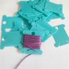 50Pcs Plastic Floss Bobbins Thread Winder, Embroidery Thread Organiser for DIY Embroidery Sewing Thread Storage