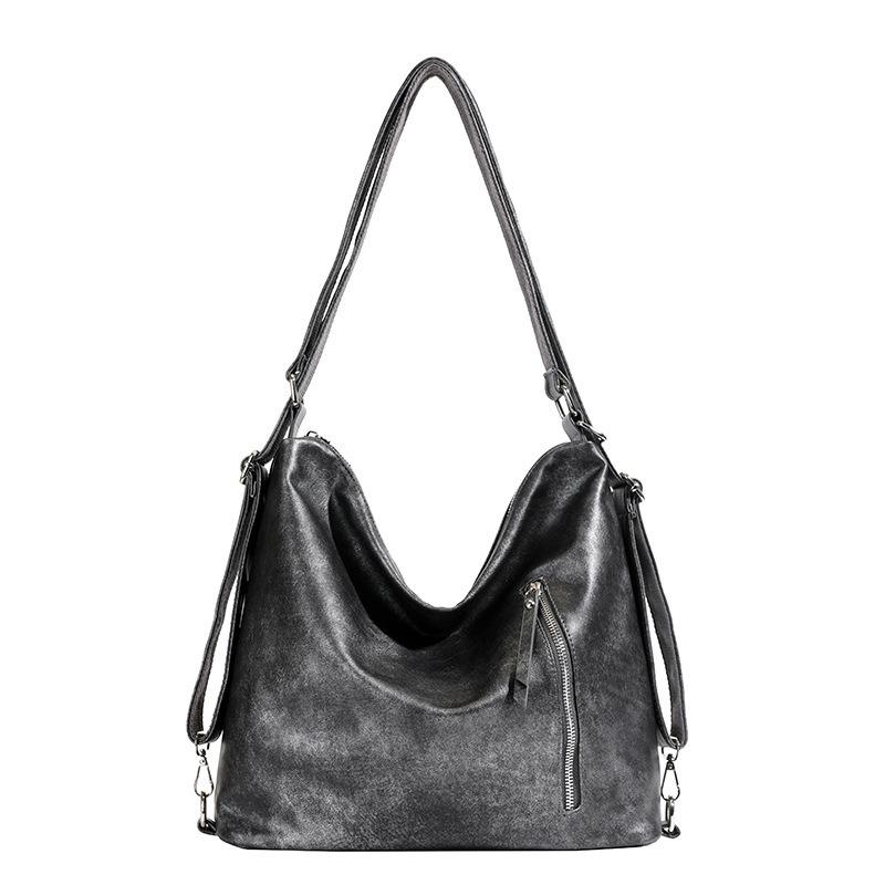 Retro Simple Underarm Bag Women's Autumn New Fashion Shoulder Bag Tote Bag Large Capacity Messenger Bag
