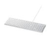 BUFFALO USB Connection Wired Stylish Keyboard White BSKBU15WH