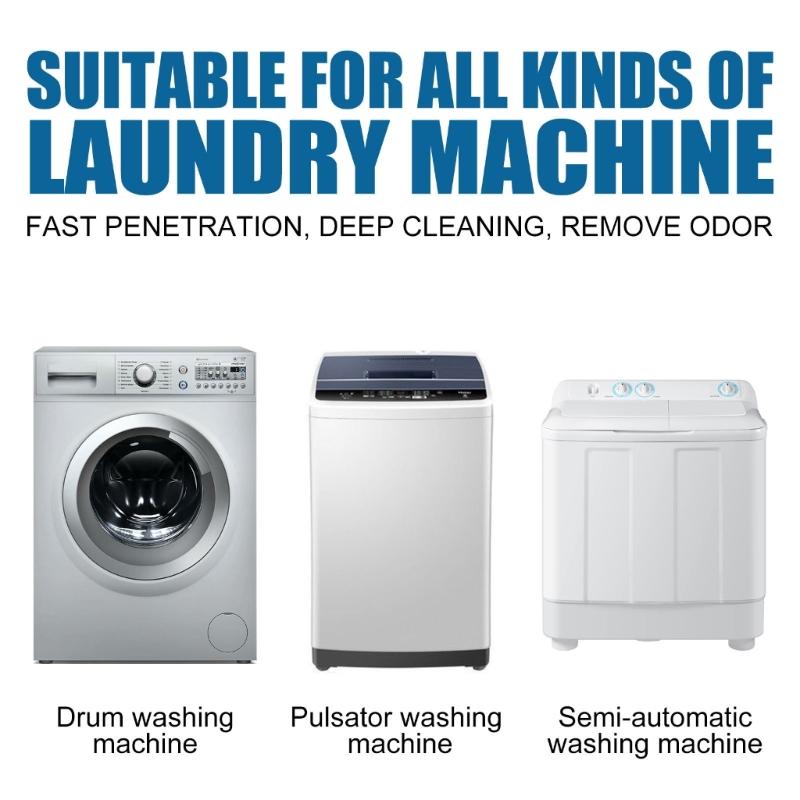 Washings Machine Cleanings Tablets Effective Laundry Machine Cleaner Descaling Agent Removes Stains Ensures Cleanliness