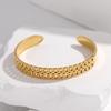 Hypoallergenic Non-tarnish Minimalist Chain Bracelet Women's Geometric Personality Niche Design Stainless Steel Bracelet