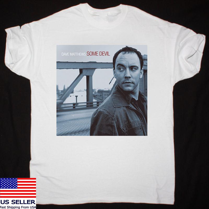 Dave Matthews Band Some Devil Album White  Full Size S-5XL Unisex T-Shirt XL