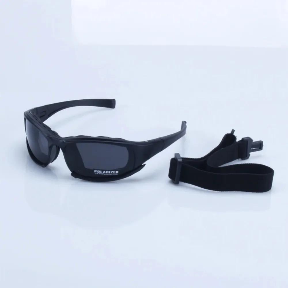 Occhiali X7 Uomo Militari Polarizzati Occhiali da Sole Antiproiettile airsoft Tiro Gafas lente fumé Occhiali per Moto Ciclismo