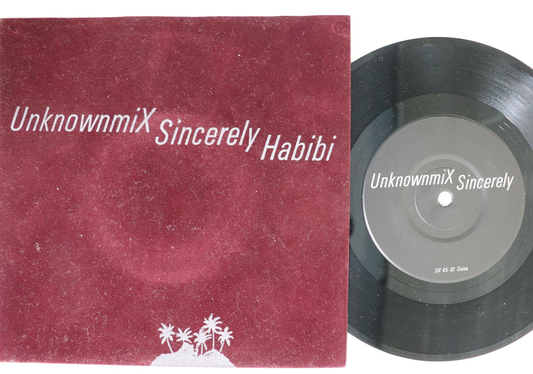 

7inch Record UNKNOWNMIX - Sincerely Habibi UX4501 UX 1991 Switzerlan Rock Used