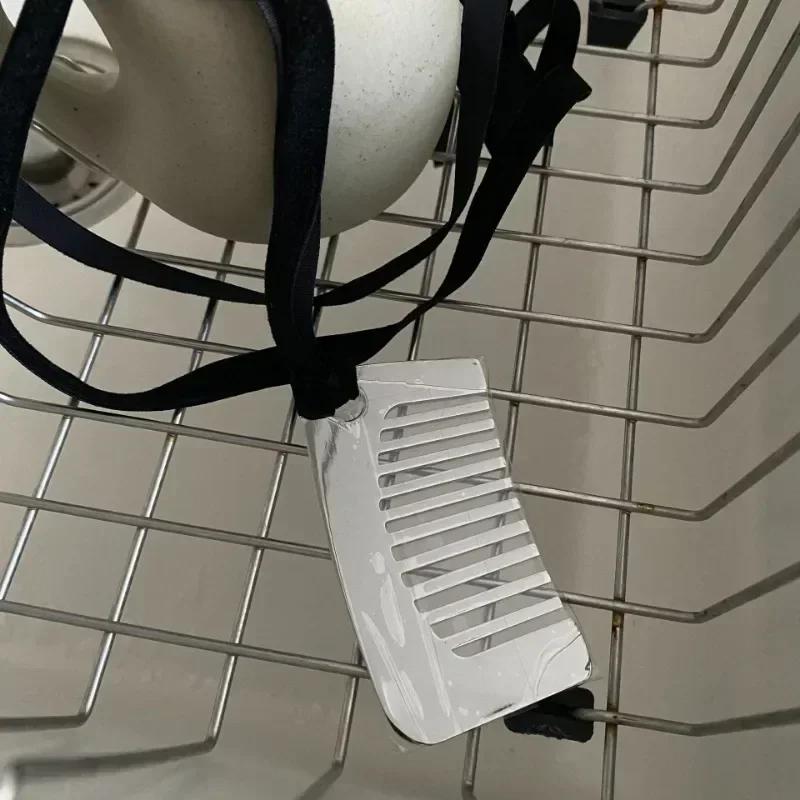 

Модные украшения Личность Темперамент Металлическая расческа Подвеска-сердце Ожерелье для женщин Вечеринка Подарки Изысканные аксессуары Тренд 2024 Новинка