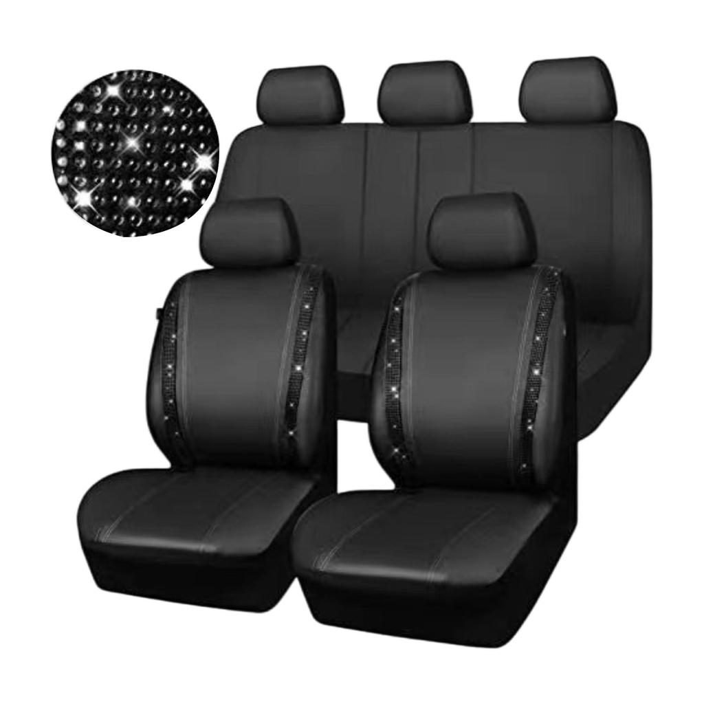 Leather Stitching Hot Diamond Diamond Diamond Water Rhinestone Universal Car Diamond Seat Cover