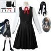 Anime Roba Kostým Chainsaw Man Cosplay Mitaka Asa JK Uniforma Školní Uniforma Dámská Košile Uniformní Šaty Halloween Párty Set