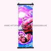 Dragon Ball Z Hanging Paintings Room Decorative Poster Hot Blooded Anime Saiyan Scrolls Picture Gotenks Vegeta Cartoon Wall Art