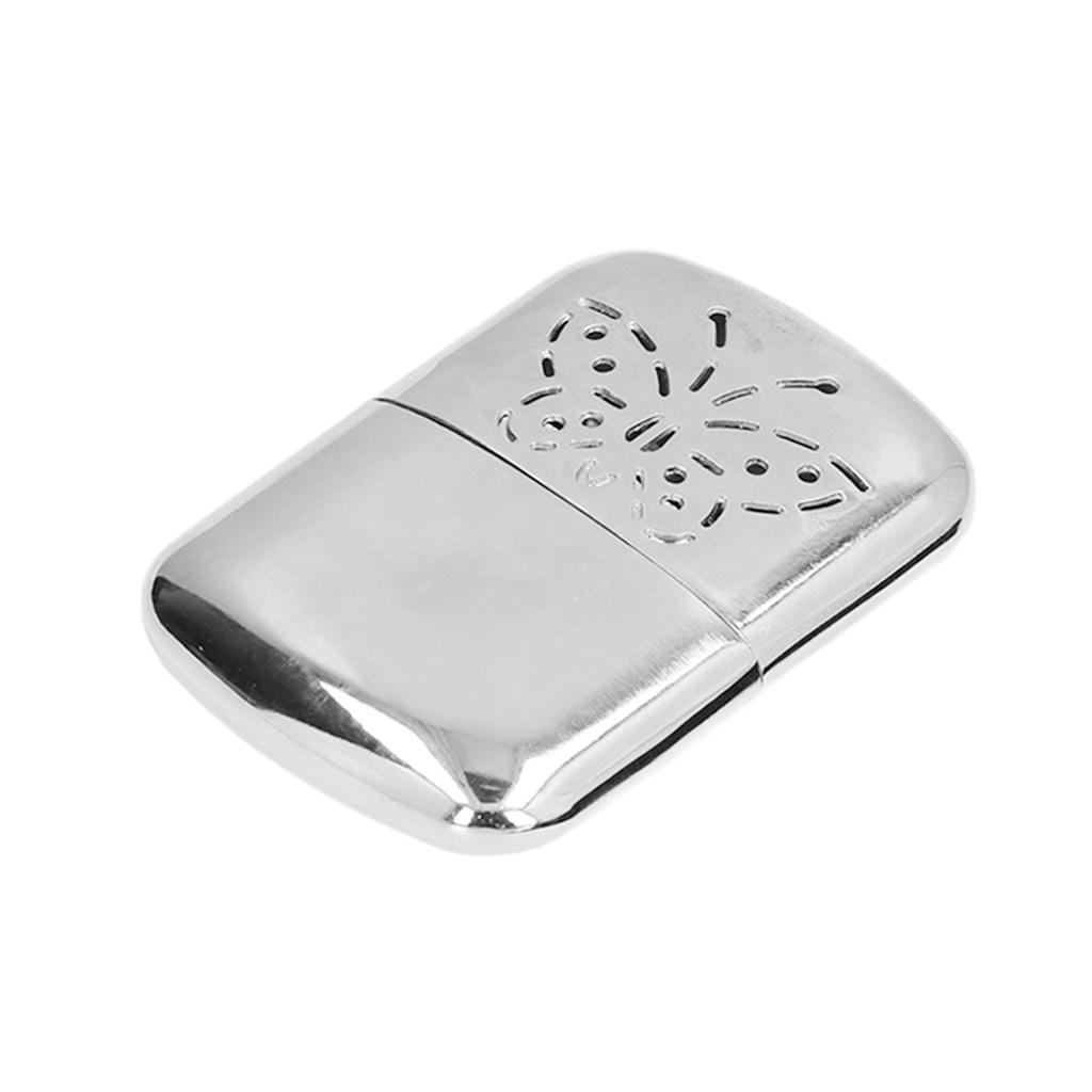 Mini Hand Warmer with Fuel Can Portable Zinc Alloy Winter Hand Heater for Outdoor Travel Camping