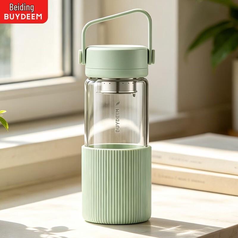 Buydeem 470ml Tea Infuser Glass Bottle