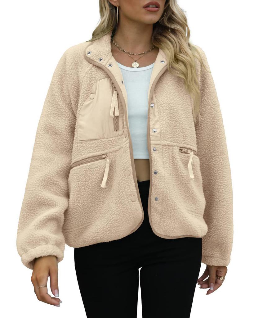 Autumn Winter Women's Fleece Hoodie Jacket - Sporty Casual Style 2023