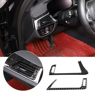 Side Air Conditioner Outlet Vent Trim Cover Bezel For BMW 5 Series 2018-