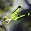 1PCS Bud Trimming Scissors Professional Stainless Steel Gardening Hand Pruners Micro-Tip Pruning Snips with Straight Blades for Herb Plants Flowers