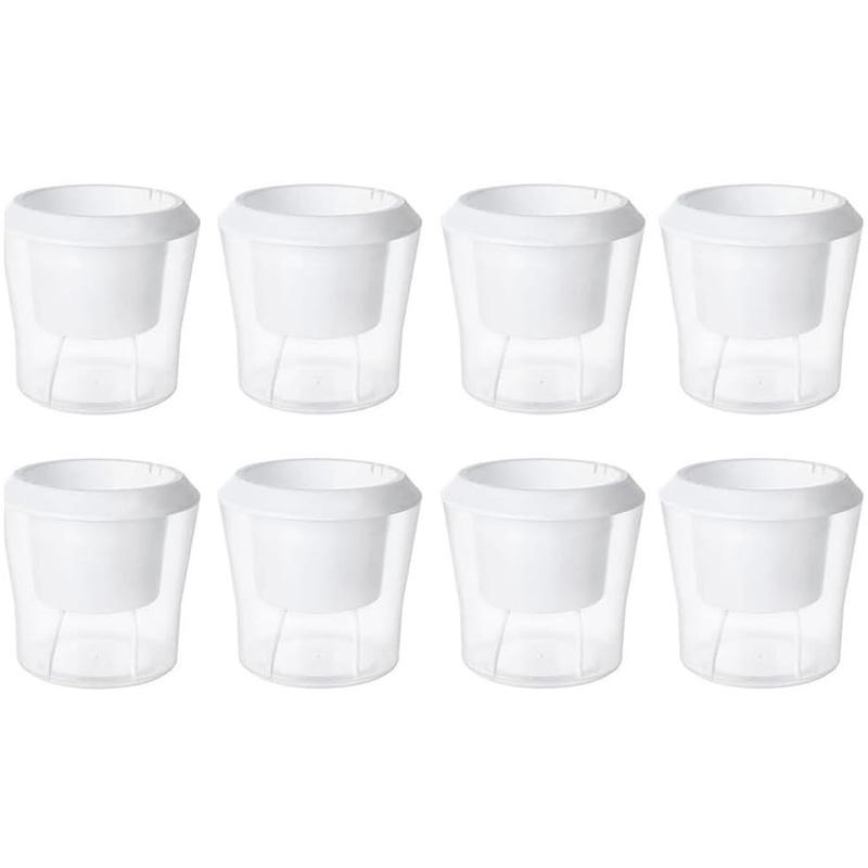 

Self-watering Flower Pots Plastic Plant Pots Wicking Flower Pot For Indoor Plant Transparent Nursery Pot For Indoor