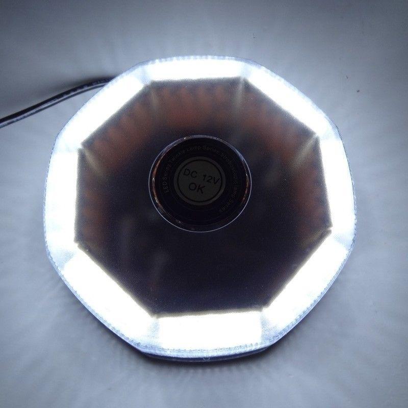New Design 240 LED Round Flashing Strobe Car Truck Roof Top Emergency Warning Signal Light