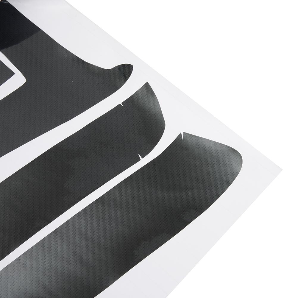 Buy Car Interior Decal Trim 5D Carbon Fiber Trim Vinyl Sticker For BMW