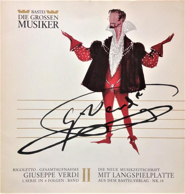 

10inch Record GIUSEPPE VERDI Rigoletto Gesamtaufnahme Giusep BDGM18 Bastei Germany Classical Used