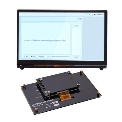 7 Inch HD IPS Capacitive Touchscreen Display 1024*600 Resolution Small Portable Monitor with USB HD Interface