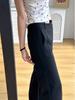 Gray Women's Micro-Flare Sweatpants, 2026 Spring Collection: Wide-Leg, Plus Velvet, Petite & Thick, Casual Sports Pants