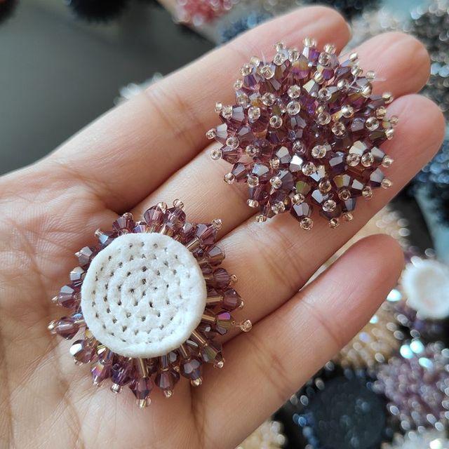 

Ручная работа, хрустальный диск, брошь, цветочная нашивка, декоративная заколка для волос, аппликация, орнамент, декоративный материал, алмазная нашивка