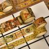 Songdao Retro Art Washi Set Vintage Masking Tape with Classic Art Patterns Perfect for and Gift Wrapping X 2m Each Madame De Pompadour Tape, 36-Roll