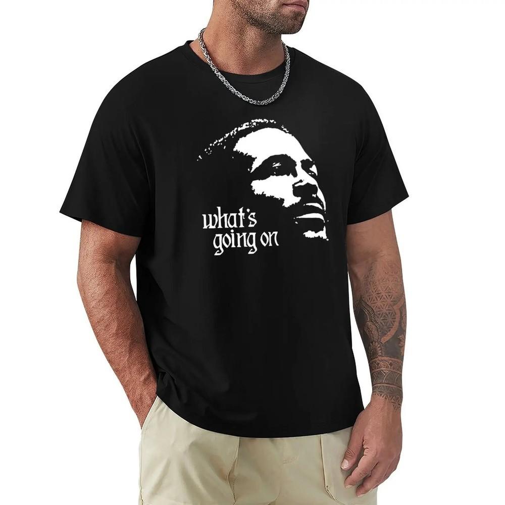 MARVIN GAYE What#039;s Going On 1970s TShirt M6XL Unisex T-Shirt XXXXL