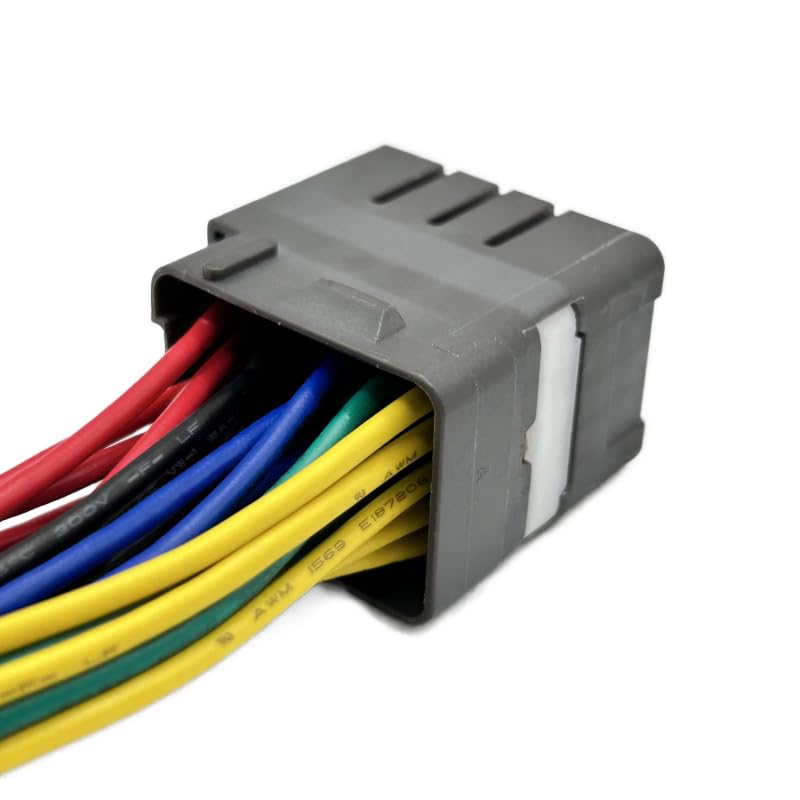 Door Connector Pigtail Harness - Fits Honda CR-V 1997-2001, Civic EK 1996-2000, Acura Integra 1996-2001, Prelude 1997-2001 LJQ