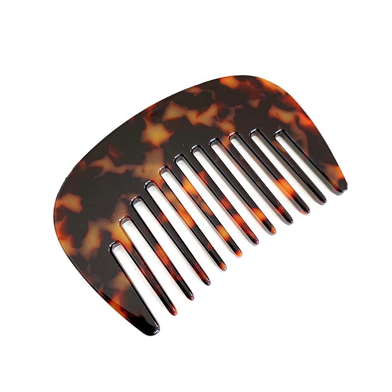 Acetate Hair Comb for Girls: Stylish and Portable Souvenir Hair Accessory