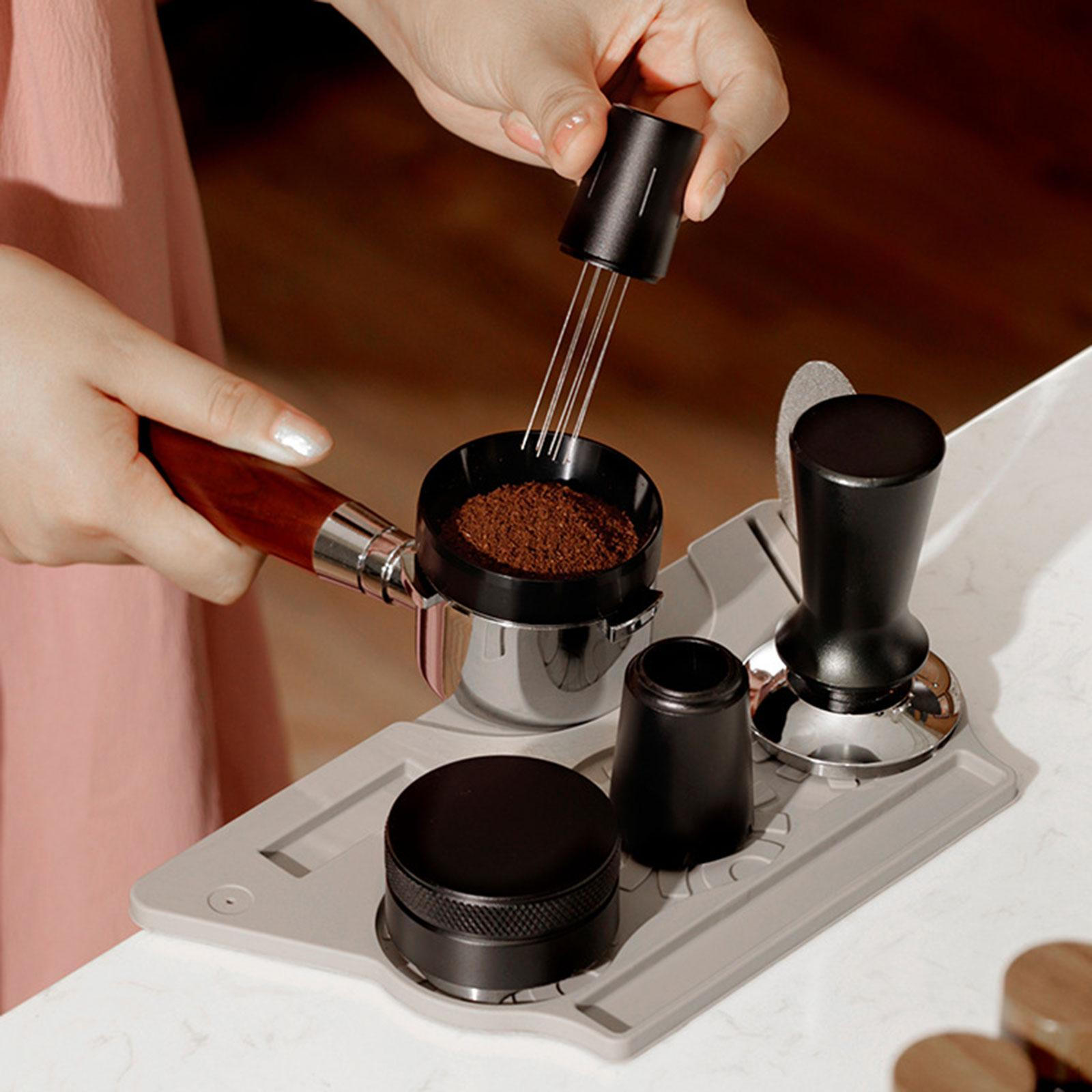 

Угловой коврик для тампона для кофе Espresso Silicone для дома