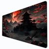 Japanese Sakura Moon Magic Party Game Mat Durable Rubber for MTG & TCG Games 35X60cm Mouse Pad Offices Desk Mats Friendly Design